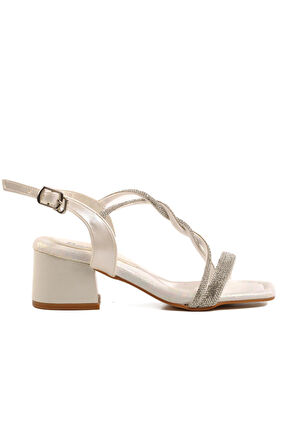 Rocky Sedef Suni Deri Çocuk Topuklu Ayakkabı 07 F