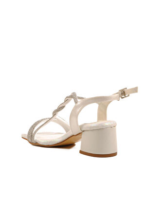 Rocky Sedef Suni Deri Çocuk Topuklu Ayakkabı 07 F