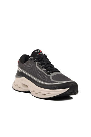 25411 Siyah Fileli Memory Foam Erkek Spor Ayakkabı Novi M