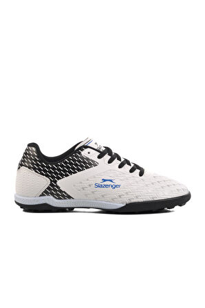Slazenger Cycle M Halısaha Beyaz-Siyah Erkek Halı Saha Ayakkabısı