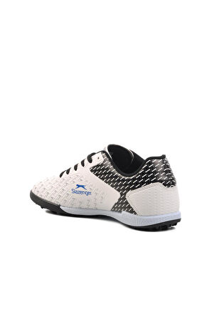 Slazenger Cycle M Halısaha Beyaz-Siyah Erkek Halı Saha Ayakkabısı
