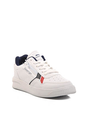 Slazenger Majority M Beyaz-Lacivert Erkek Sneaker