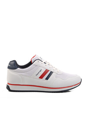 Slazenger Origin M Beyaz-Kırmızı Erkek Spor Ayakkabı