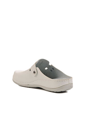 Beyaz Anatomik Erkek Sabo Terlik 52.002 M