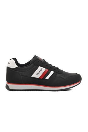 Slazenger Origin M Siyah-Kırmızı Fileli Erkek Spor