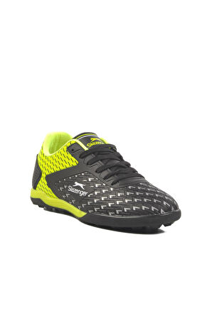 Slazenger Cycle M Halısaha Siyah-Yeşil Erkek Halı Saha Ayakkabısı