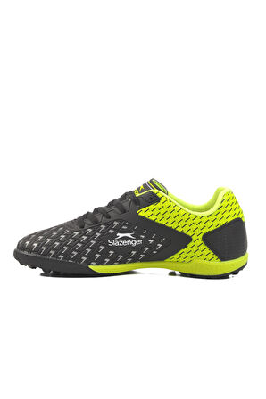 Slazenger Cycle M Halısaha Siyah-Yeşil Erkek Halı Saha Ayakkabısı