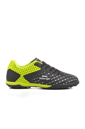 Slazenger Cycle M Halısaha Siyah-Yeşil Erkek Halı Saha Ayakkabısı