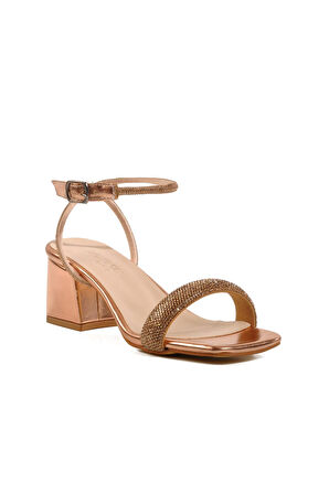 Pierre Cardin PC-54670 Z Rose Taşlı Kadın Abiye Sandalet