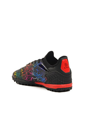 Halısaha Siyah  Çocuk Halı Saha Ayakkabısı Playup FH-251-148