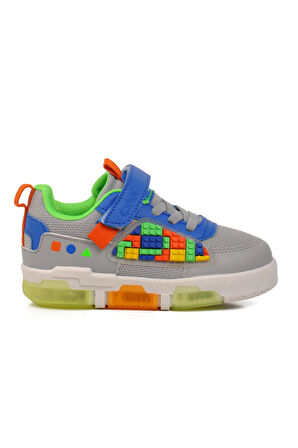 Cool Gri Çocuk Günlük Ayakkabı Legos P