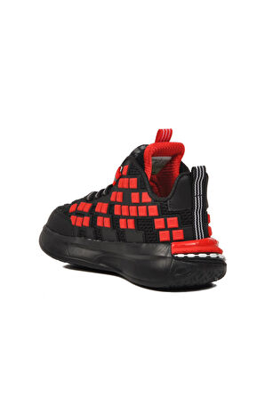 Kırmızı Misina Bağcıklı Bilek Boy Erkek Çocuk Sneaker 1974 F