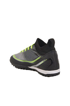 FH-251-141 F Siyah Çocuk Çoraplı Halı Saha Ayakkabısı