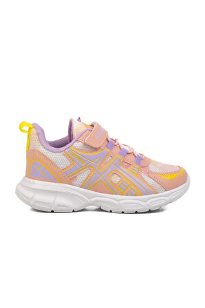 Pudra-Lila Çocuk Spor Ayakkabı Ruffon 2351 F