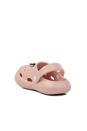 Pudra Hafif Esnek Çocuk Terlik Sandalet Yumurcak P 