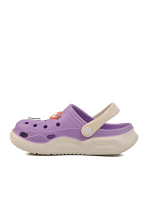 Lila Kız Çocuk Sabo Sandalet Stella F