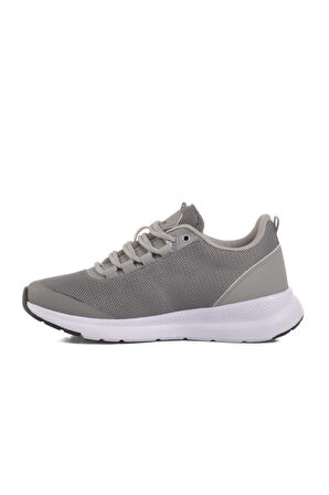 Gri Fileli Hafif Hava Alabilen Unisex Spor Ayakkabı Zita G