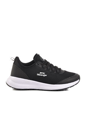 Siyah Fileli Hafif Hava Alabilen Unisex Spor Ayakkabı Zita G