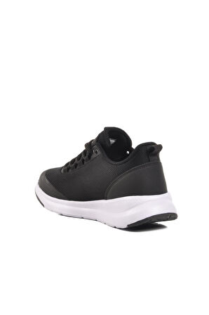 Siyah Fileli Hafif Hava Alabilen Unisex Spor Ayakkabı Zita G