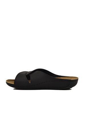 08-001 Z Siyah Hafif Kadın Terlik