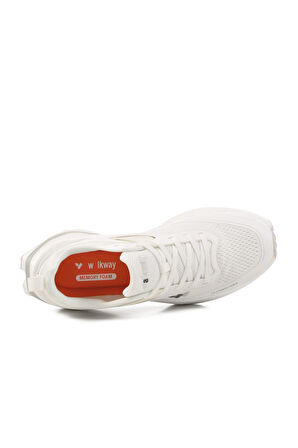 Beyaz Fileli Hafif Esnek Memory Foam Erkek Spor Ayakkabı Tirispol M