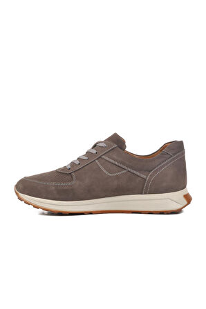 Walkway 2197 M Vizon Nubuk Hakiki Deri Erkek Sneaker