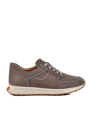 Walkway 2197 M Vizon Nubuk Hakiki Deri Erkek Sneaker