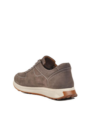 Walkway 2197 M Vizon Nubuk Hakiki Deri Erkek Sneaker
