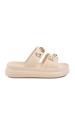 Ekru Kadın Terlik 510 Z 