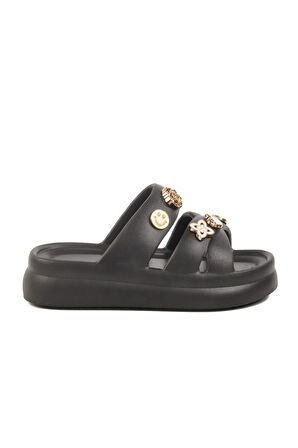  Siyah Kadın Terlik 510 Z