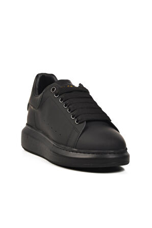 Ayakmod Premium 02028 M Siyah Hakiki Deri Erkek Sneaker