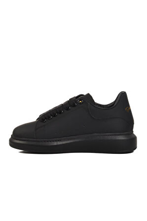 Ayakmod Premium 02028 M Siyah Hakiki Deri Erkek Sneaker