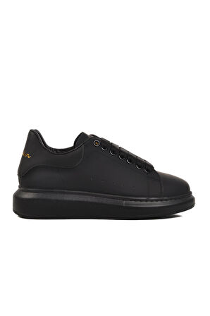 Ayakmod Premium 02028 M Siyah Hakiki Deri Erkek Sneaker