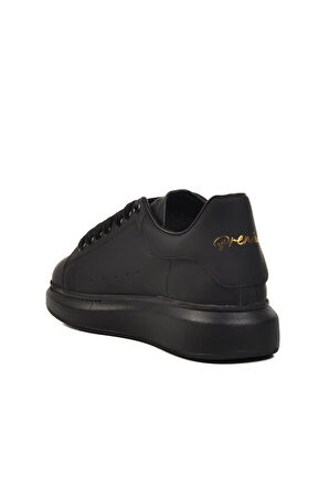 Ayakmod Premium 02028 M Siyah Hakiki Deri Erkek Sneaker