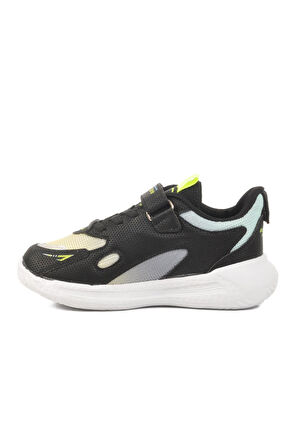 Siyah-Sarı Çocuk Spor Ayakkabı Ruffon 2480 F