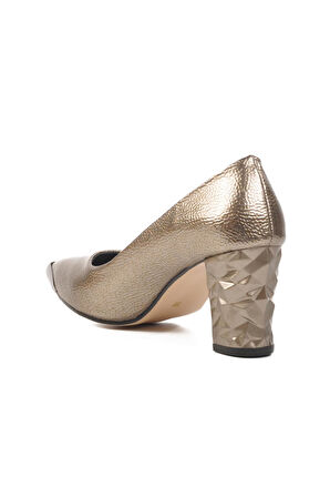 Pierre Cardin PC-51752 Z Platin Kadın Abiye Ayakkabı