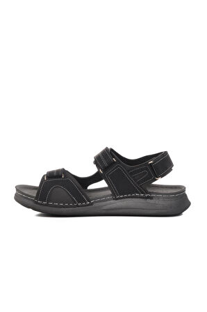 Siyah Erkek Sandalet Bento 86.002 M 