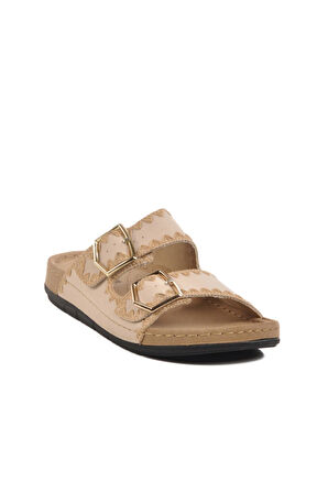 Bej Kadın Terlik Bento 41.001 Z 