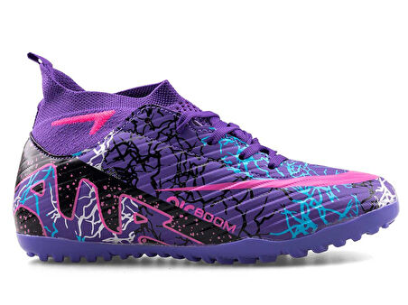 Air 600 F Halısaha Mor-Fuşya Çocuk Halı Saha Ayakkabısı