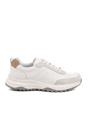 Beyaz Hakiki Deri Erkek Sneaker 2606 M 