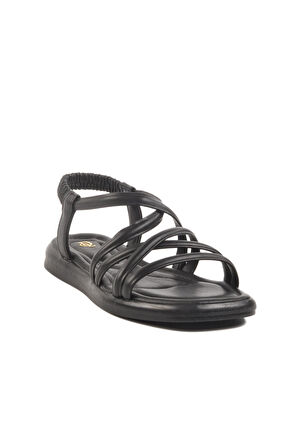  Siyah Kadın Sandalet S-20 Z
