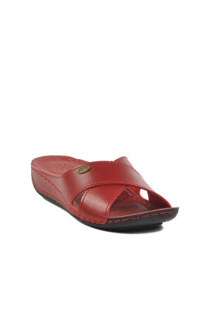 Kırmızı Kadın Terlik Bento 16.032 Z