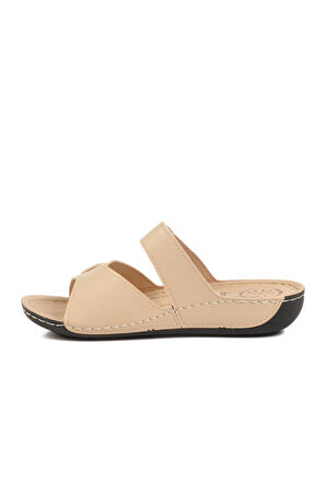 Bej Kadın Terlik Bento 16.058 Z