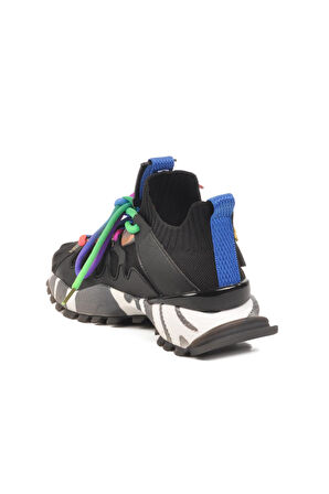 Siyah Çocuk Spor Ayakkabı 25Y638-1  F