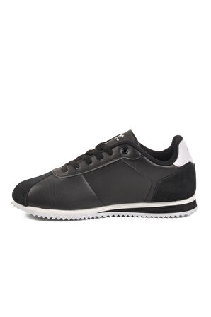 Cortona Siyah-Beyaz Unisex Spor Ayakkabı Cheta 