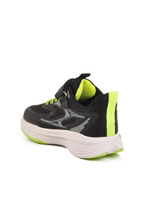Siyah Triko Çocuk Günlük Ayakkabı Cool Silva F 