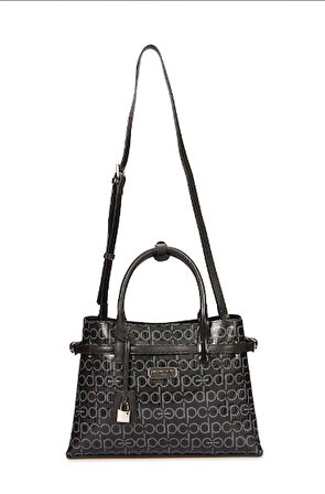 Pierre Cardin 05PC25Y10411-PMN Çanta Siyah  Kadın Omuz Çantası