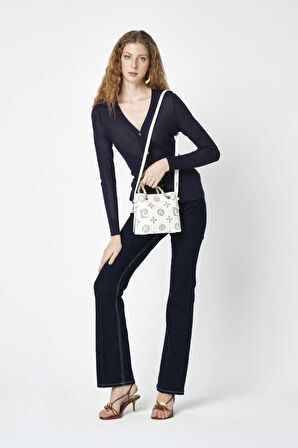 Pierre Cardin 05PC25Y10503-BMN Çanta Beyaz  Kadın Omuz Çantası