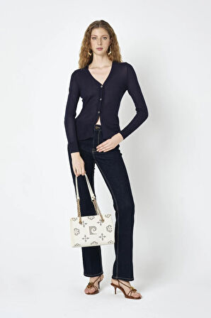 Pierre Cardin 05PC25Y10504-BMN Çanta Beyaz  Kadın Omuz Çantası