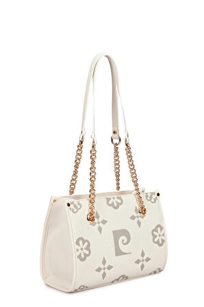 Pierre Cardin 05PC25Y10504-BMN Çanta Beyaz  Kadın Omuz Çantası